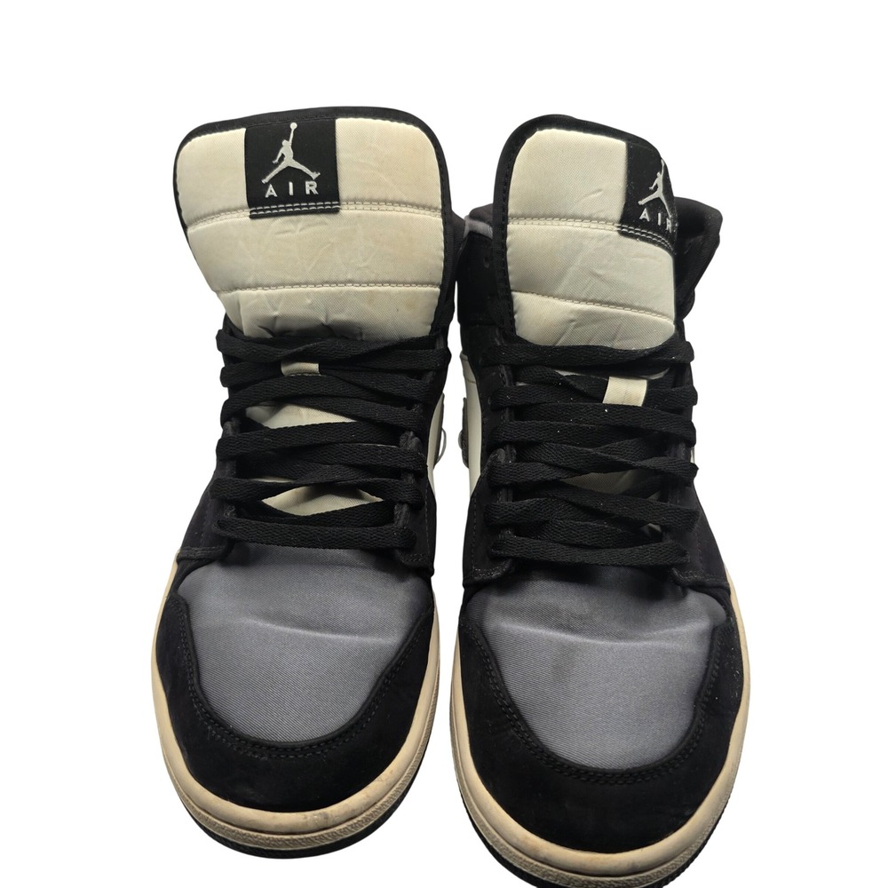 Jordan 1 Mid SE Fearless Clot Black White Grey 852542-011 Mens Size 12